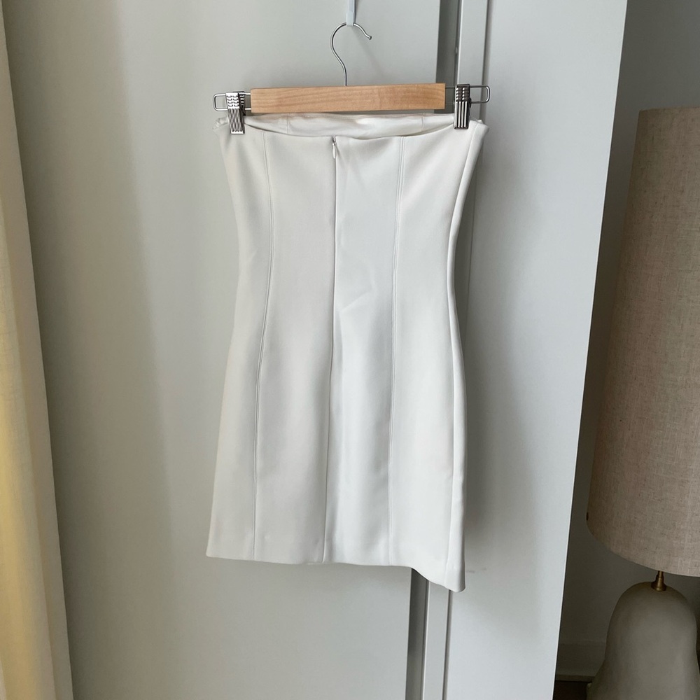 Bec & Bridge KARINA STRAPLESS SPLIT MINI DRESS - Picture 2 of 7